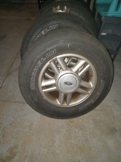 Huge Lot Of Stock Ford F150 Expedition Rims And Tires