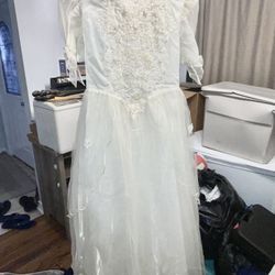 Beaded Communion Dress