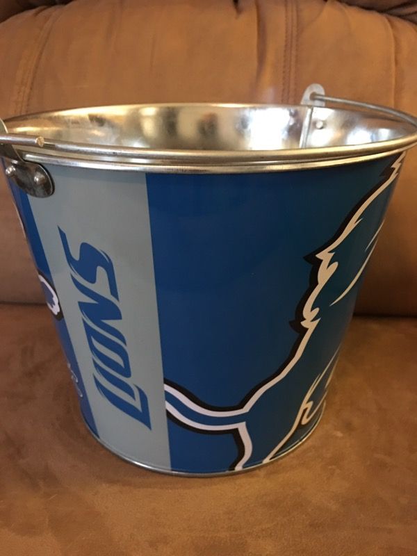Detroit Lions beer bucket