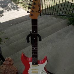 Rare Charvel CX290 Electric Guitar With Roadrunner Poly Foam Hard Case And Accessories 