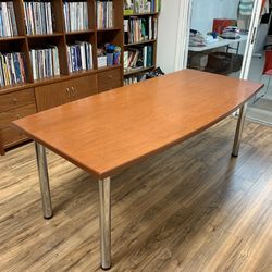 CONFERENCE TABLE IN REAL WOOD 75” x 37”