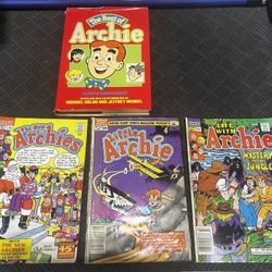 Archie Comic Lot - The New Archies #3, Little Archie #549, Life With Archie #265