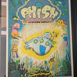 Phish concert poster Syracuse 2023