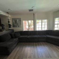 Living Spaces Custom Sofa 