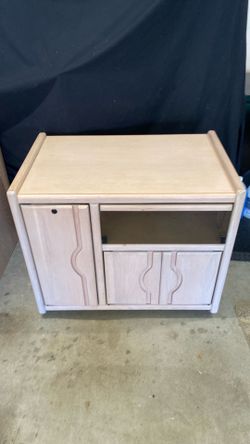 Desk extension, solid oak white wash
