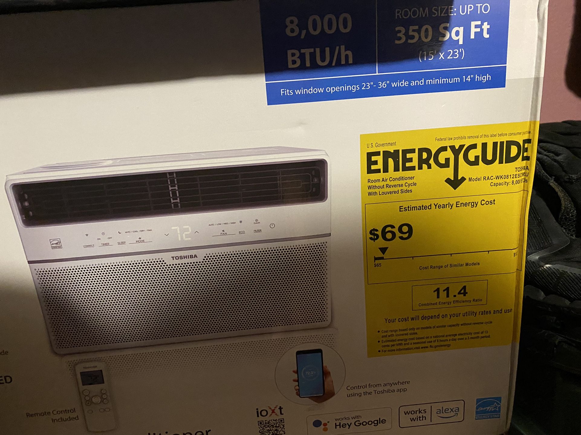 Toshiba Window Air Conditioner 