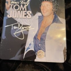Tom Jones Yours Truly Tin Only 5 1/2 X 6”