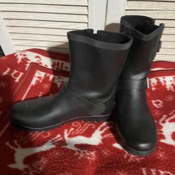 Speary Rain Boots Size 8