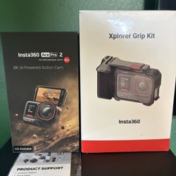 insta360 ace pro 2 with xplorer grip