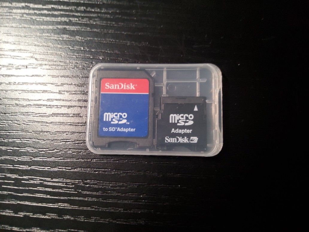 Two San Disk Micro SD Adapter 