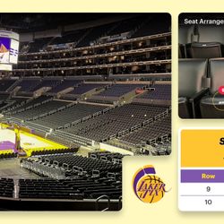 LAKERS PRESEASON GAMES - LOWER BOWL TICKETS 