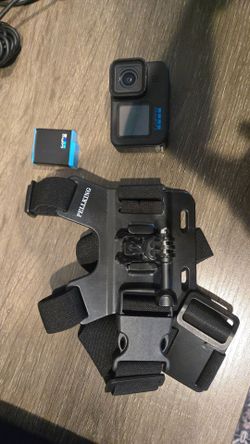 GoPro Action Camera with Battery and Chest Mount