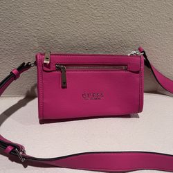 Guess pink shoulder bag NWT