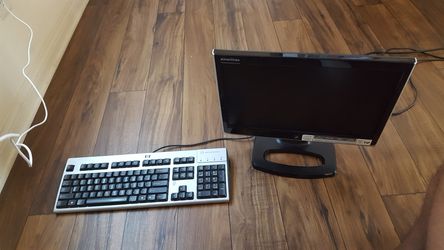 17" Monitor and Keyboard combo