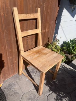 Real Wood Chair