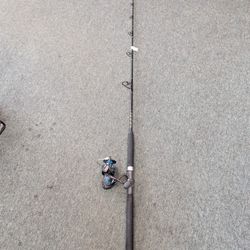 Daiwa Saltist 5000 Spinning Reel W/Crowder Enamic 7Ft 20-60lb Rod GREAT!!