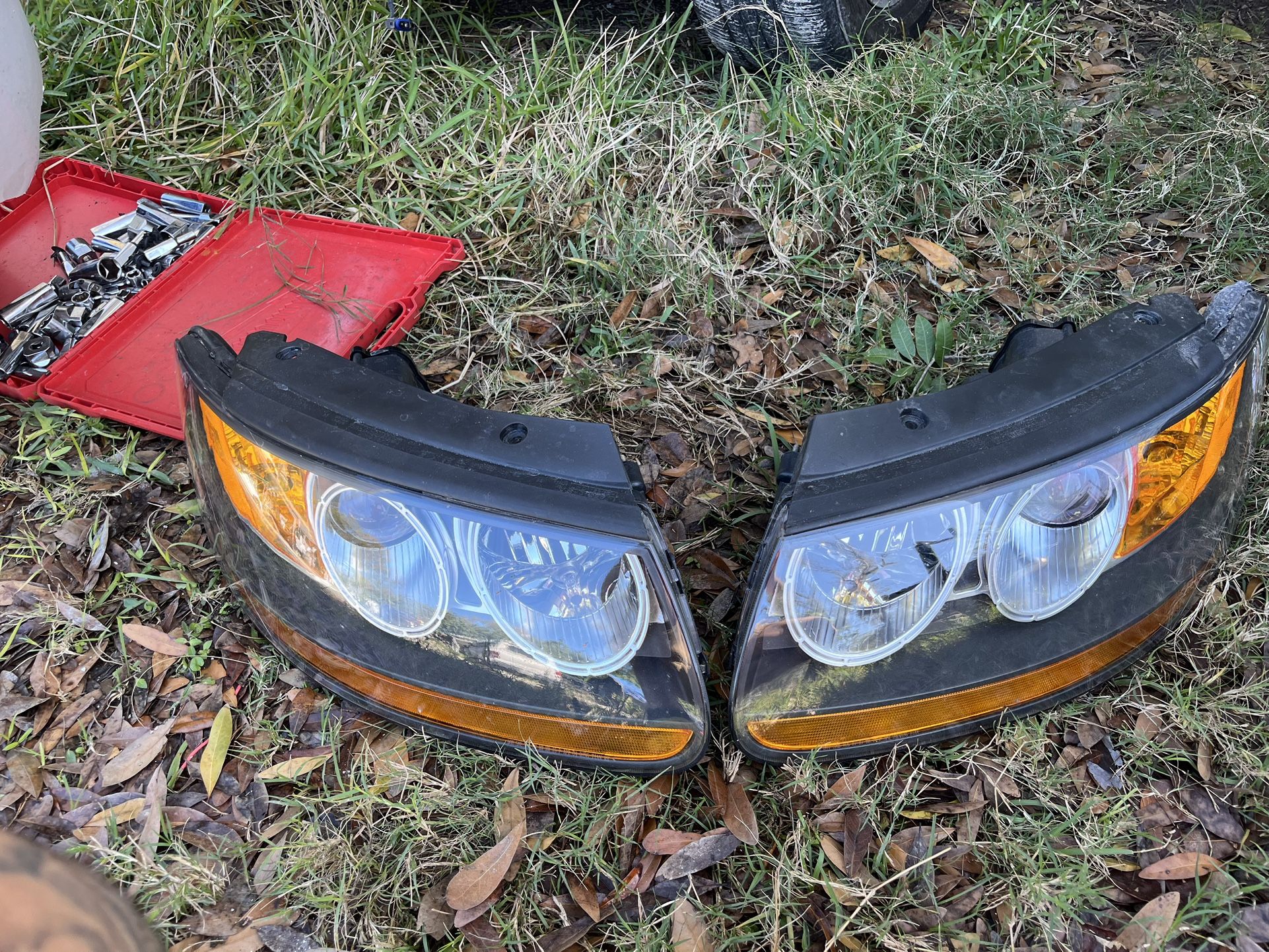 2008 Hyundai Sante Fe Headlights 