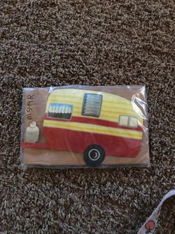 Vintage trailer sign
