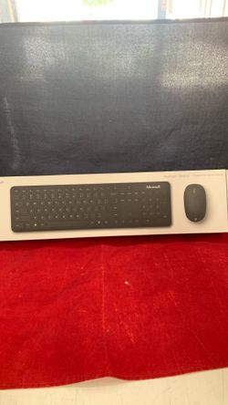 Microsoft keyboard and mouse