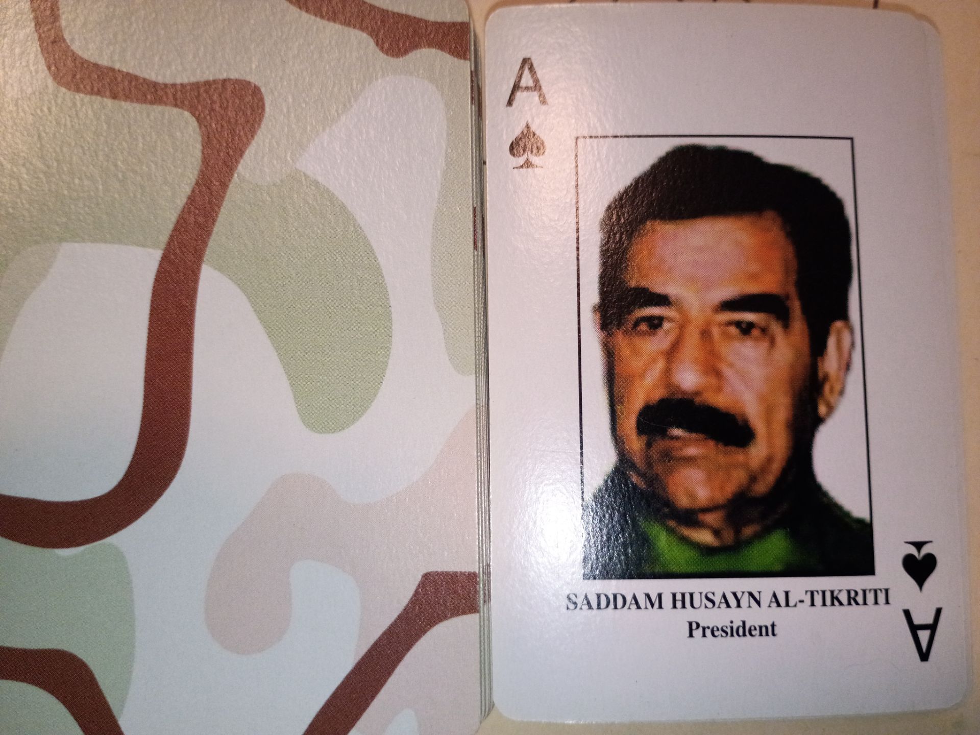 Desert storm most wanted cards
