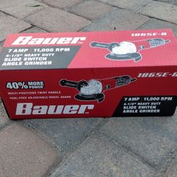 Bauer Angle Grinder New In Box