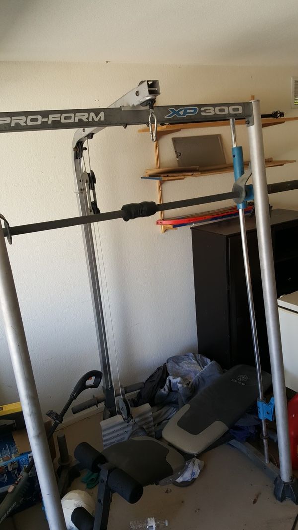Pro Form Xp 300 With Bench 200 For Sale In Maricopa Az Offerup