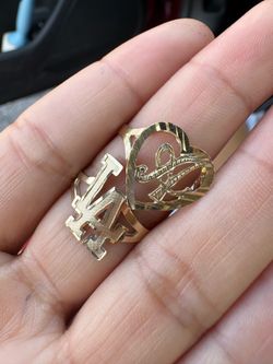 Gold rings