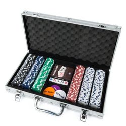 Spin Master Games, Cardinal Classics, 300-pc. Poker Set With Aluminum Case