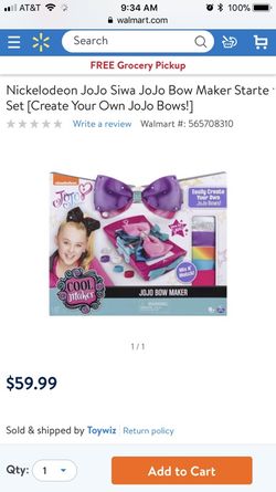 Jojo siwa bow maker