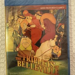 The Triplets Of Belleville - Blu-Ray, Brand New And Sealed