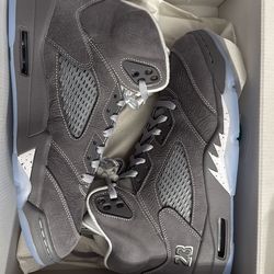 Jordan 5 retro wolf grey