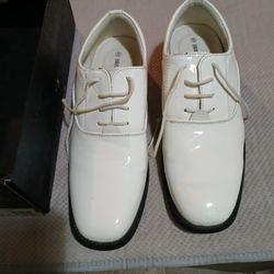 Bruno M A R C White Type Of Dress Shoes Leather Oxfords Size 8.5 Men Excellent Condition Only One Twice