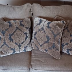 Nice And Clean Sofa And Love Set