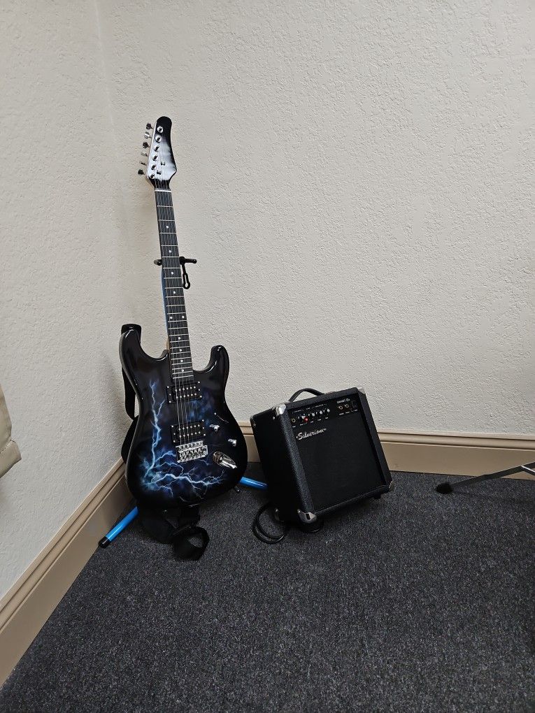 Starter Guitar And Amp
