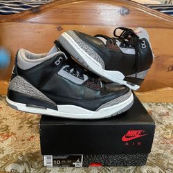 Jordan 3 Black Cement 2024