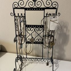 Jewelry Holder With Jewelry 