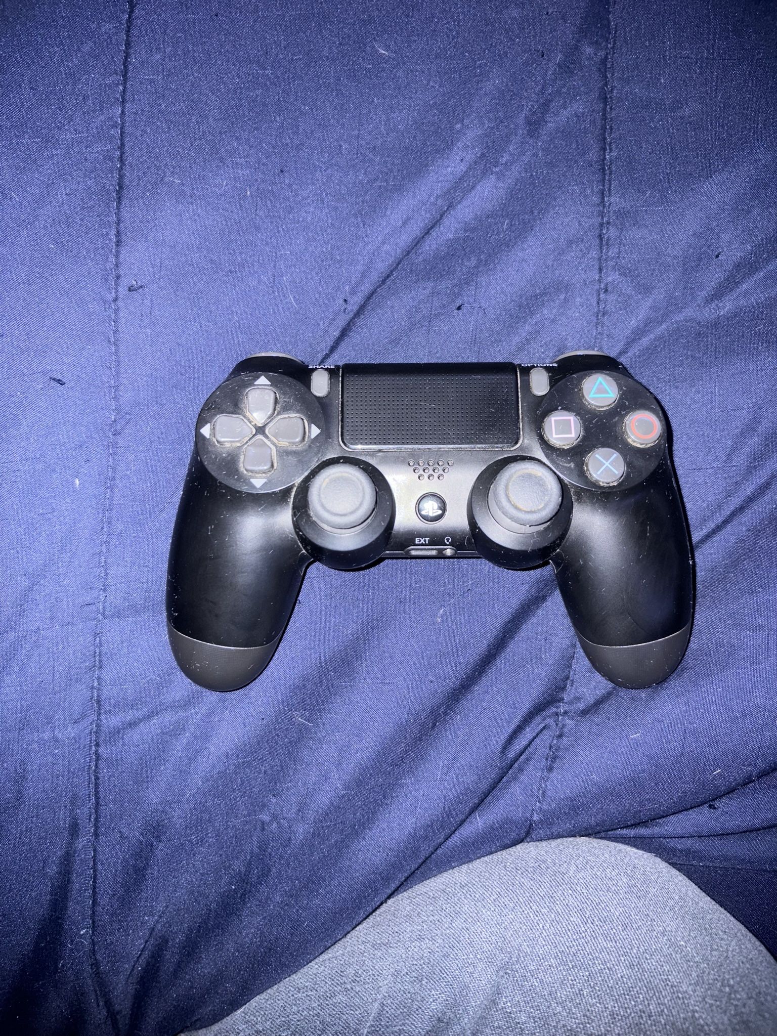 PS4 Controller And PS4 Video Game .