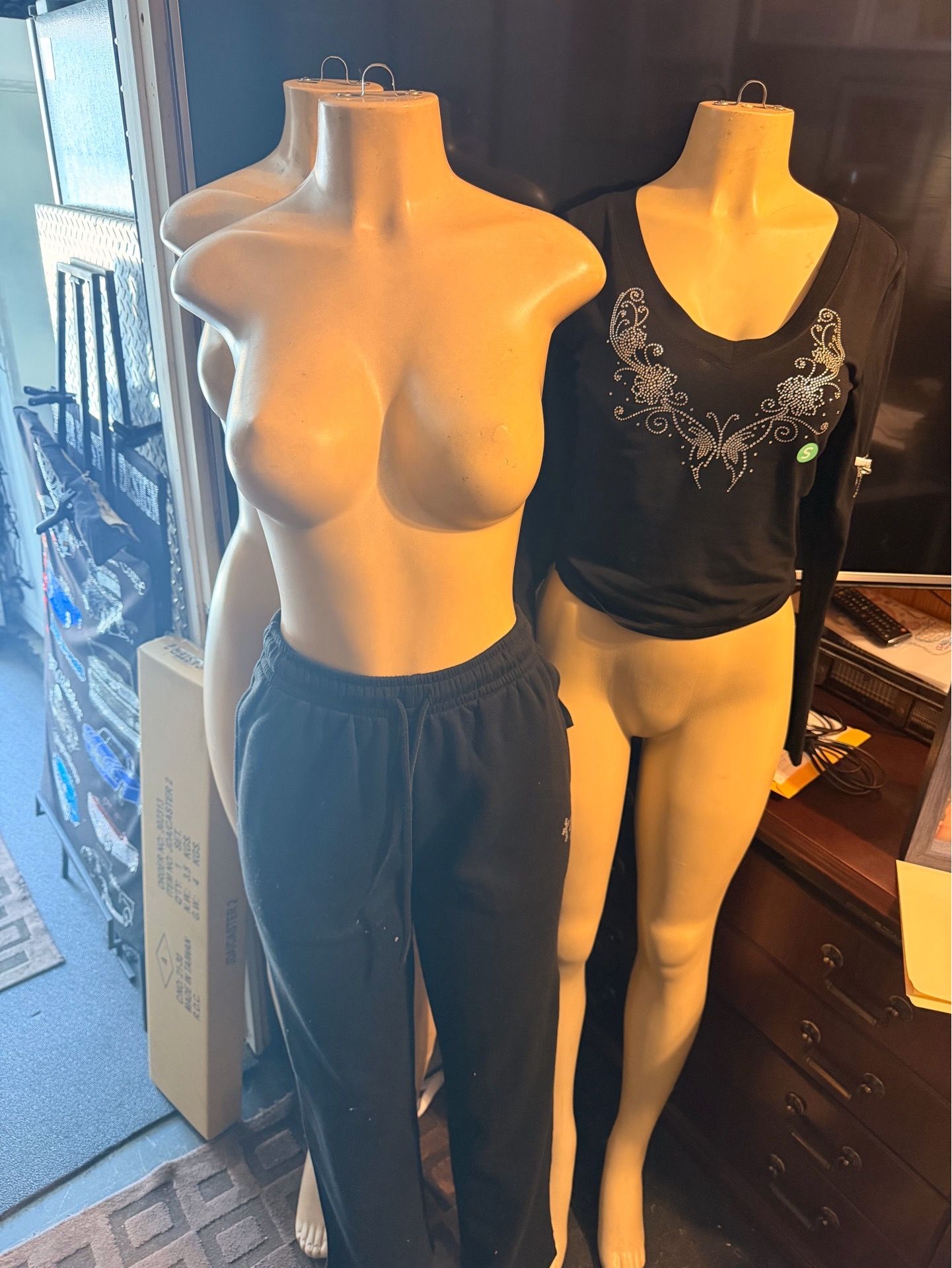 Mannequin (added custom bracket)