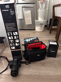 Canon Rebel EOS SL1  DSLR Camera