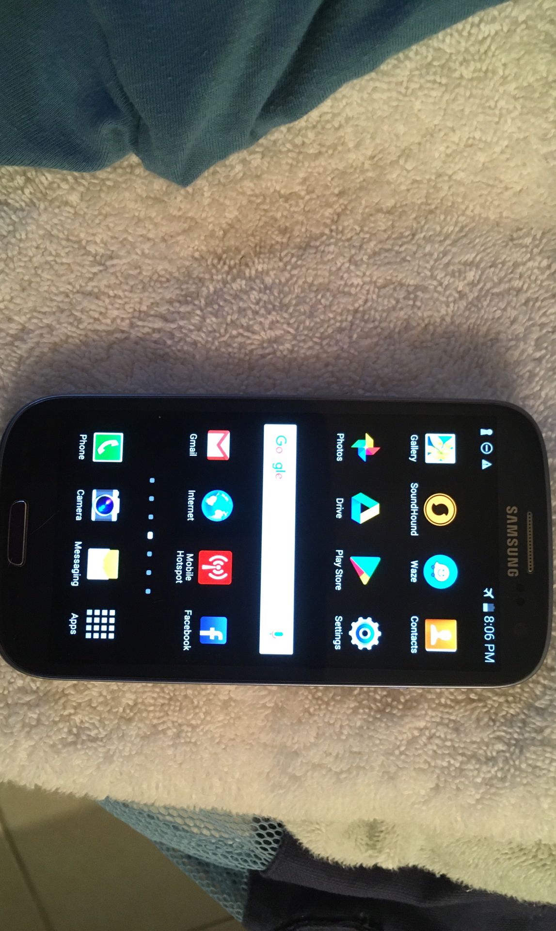 Samsung Galaxy SIII For Verizon Factory Unlocked Mint Condition!