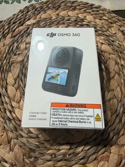 DJI Osmo 360 Camera Standard Combo, Waterproof 360° Action Camera with 1-Inch 360° Imaging, Native 8K 360° Video, 105GB Built-in Storage, 120MP 360° P
