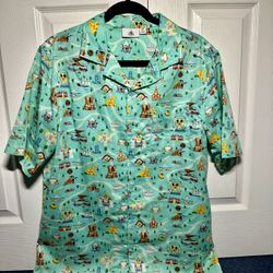 Disney Parks Button-Up Shirt – Men’s Medium