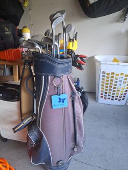 Golf clubs/bag