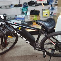 DR. GYMLEE 26" Electric Bicycle + Charger Runs Good Needs Brakes Fixed No Key AS IS 🚲🔋 