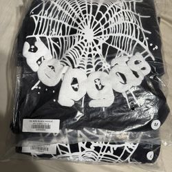 Sp5der OG Black Web Hoodie Size Meduim Spider Worldwide BRAND NEW