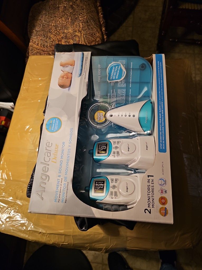 Ac401 Deluxe Angelcare Ac401 Movement And Sound Baby Monitor