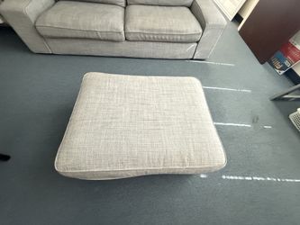 Ottoman With Storage. Cover Is Washable.