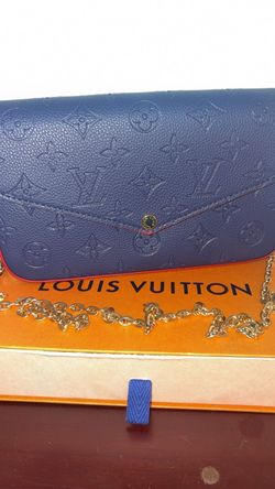 Louis Vuitton Félicie Pochette Style | Navy Blue Monogram