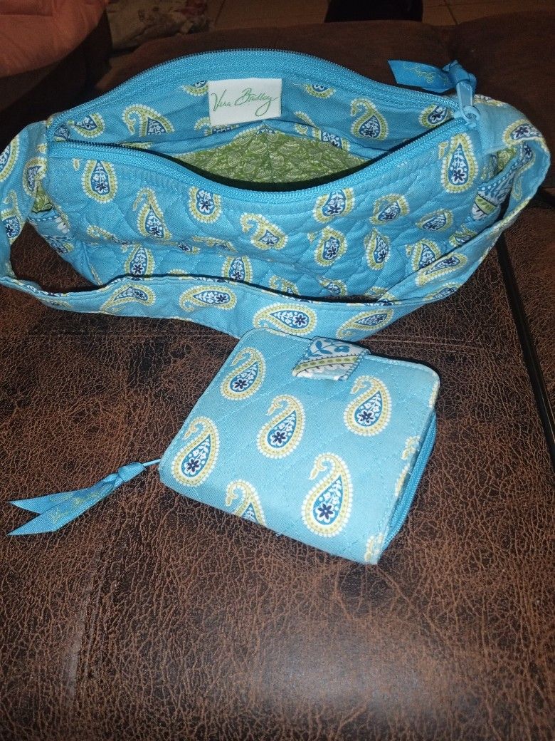 Vera Bradley Matching Purse And Wallet