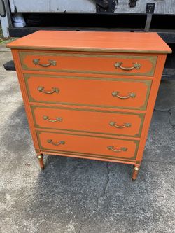 Solid Wood Antique Chest